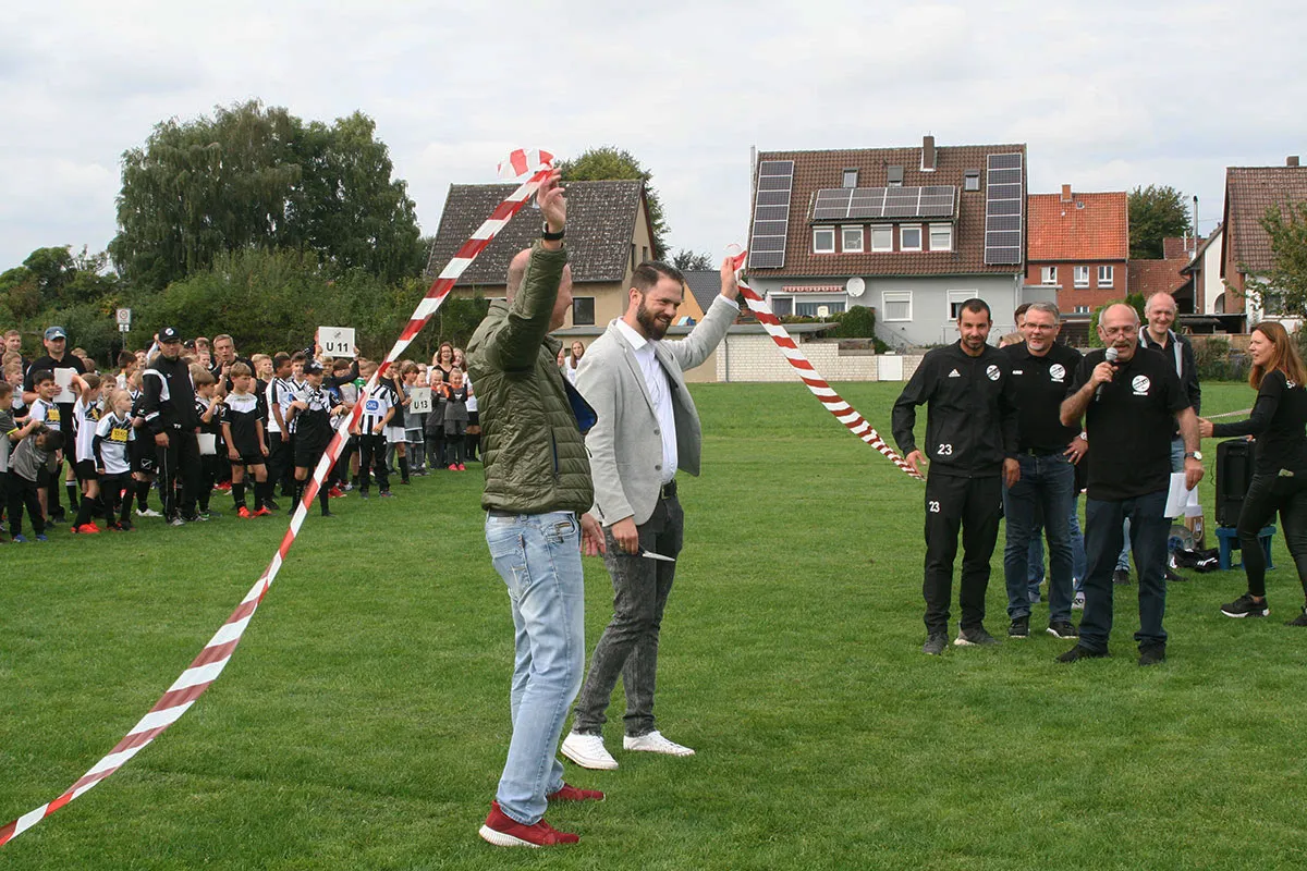 Einweihung des B-Platzes der SSV Förste am 18.09.2021