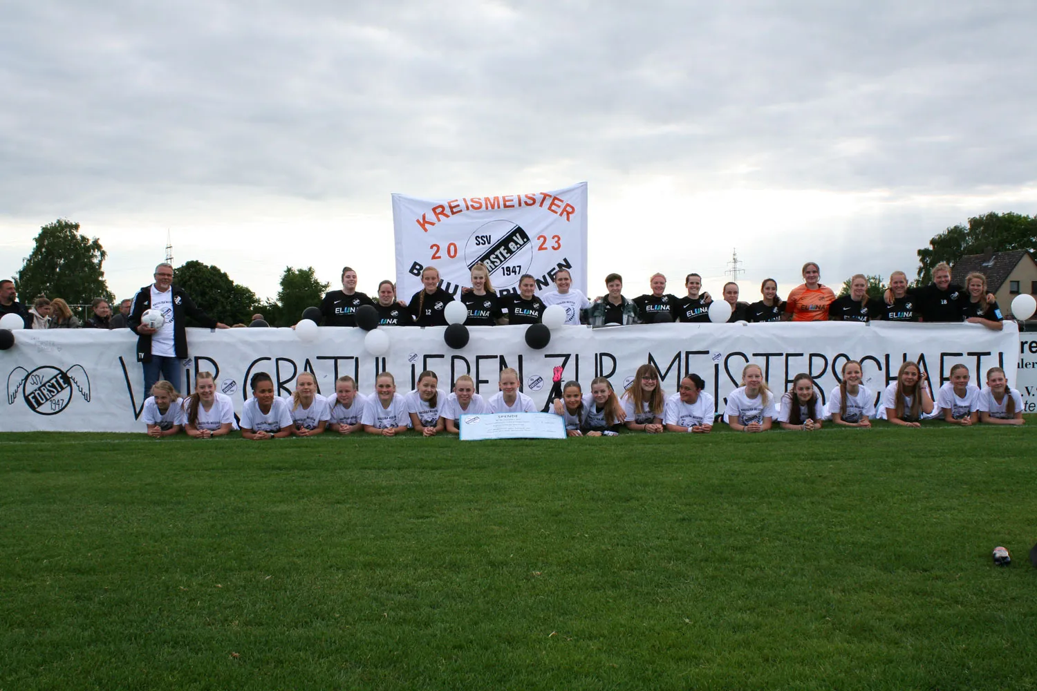 SSV Förste b juniorinnen kreismeister 23